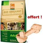 12,5 kg de croquettes bio Defu + Os DENTAfun offert