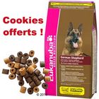 12,5 kg Eukanuba Care/Breed + cookies à l'autruche et cerf