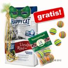 4 kg Happy Cat Fit & Well + piłki Rainbow gratis!
