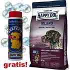 4 kg Happy Dog Supreme + Bolle di sapone Pustefix gratis!