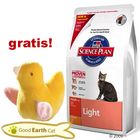 1,5 kg Hill's Feline Adult Light Kurczak + zabawka gratis!