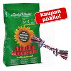 15 kg Markus-Mühle + monivärinen köysilelu kaupan päälle!