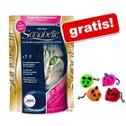 10 kg Sanabelle + kattenspeelgoed wolmuizen gratis!