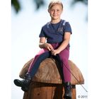 Kinderreithose Miley - WEINROT