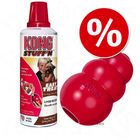 Kong hondenspeelgoed + Kong leverpasta in combi-pakket!