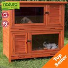 Konijnenhok Natura 2 in 1 met warmte-isolatie