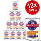 Korzystny pakiet Hill's Science Plan Canine Senior, 12x 370g