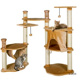 Kratzbaum Cat`s Empire Luxor - lieferbar in den Farben Beige, Grau, Blau