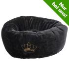 Kuschelbett Royal Pet Black I