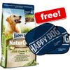 Large Bag Happy Dog Natur + Car Sunshade Free!