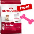 Large Bag Royal Canin Size + Thermoplastic Rubber Bone Free!