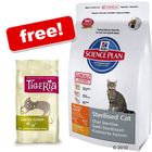 Large Bags Hill's Science Plan + Tigeria Lucky Grass Free!