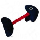 Lisca di pesce in peluche con corda