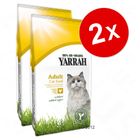 Lot économique : croquettes bio pour chat Yarrah 2 x 10 kg