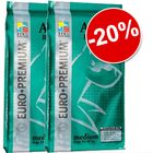 Lot économique Euro Premium 2 x 3 et 2 x 4 kg à -20%