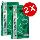 Lot économique 2 x 12,5/15 kg de croquettes Euro Premium