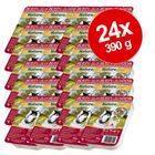 Lot de barquettes pour chien Naturediet 24 x 390 g