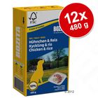 Lot de bouchées en gelée pour chien Bozita 12 x 480 g