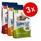 Lot de croquettes Happy Cat Fit & Well Adult 3 x 4 kg