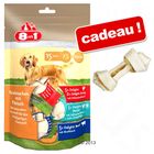 Lot d'os et bâtonnets 8in1 Delights + os à mâcher offert !