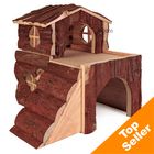 Maisonnette pour rongeur en rondin Björk