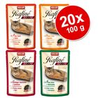 Miešané balenie Animonda Rafiné Soupé 20 x 100 g