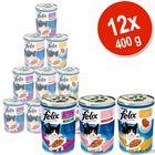 Mieszany pakiet Felix, 12 x 400 g