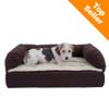 Orthopaedic Dog Bed - Brown / Beige