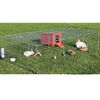 Outdoor Pen with Fenced Covering