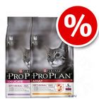 Pack de prueba Pro Plan Adult + Delicate Sensitive 2x400 g