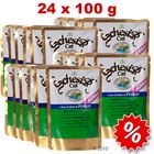 Pakiet oszczędnościowy Schesir Kitten Pouch 24 x 100 g