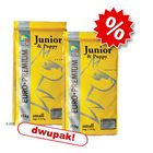 Pakiet oszczędnościowy 2 x 15 kg: Euro Premium Junior&Puppy