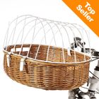 Panier de transport pour vélo avec grille de protection