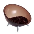 Panier rétro pour chien et chat Pet Nest Brown