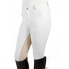 Pantaloni da equitazione per bambini Elisa - bianco/beige
