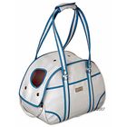 Pet Carrier Cottage Line Blue-White