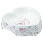 Petmate Design Napf Hearts & Swirls aus Melamin