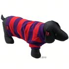 Polo para perros Rodney a rayas rojo/azul