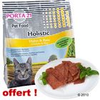Porta 21 Holistic Cat 10 kg + friandises moelleuses offertes