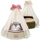 Provence Canopy Pet Bed with Reversible Cushion