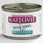 Pâtée pour chat Kattovit High Fibre 6 x 175 g