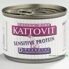 Pâtée pour chat Kattovit Sensitive Protein 6 x 175 g