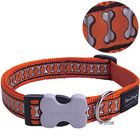 Red Dingo Reflective Collar Orange