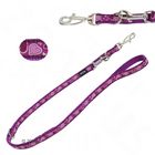 Red Dingo verstelbare hondenriem Breezy Love Purple