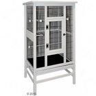 Romantic Bird Aviary - White