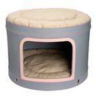 Rundes Kuschelbett mit Höhle