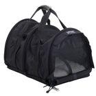 Sac de transport SturdiBag Black pour chat et petit chien