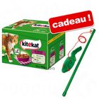 Sachets fraîcheur Kitekat 72 x 100 g + canne à pêche !
