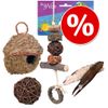 Set accessori e snack per uccelli