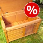 Set Cuccia per cani Woody con porta + Isolamento